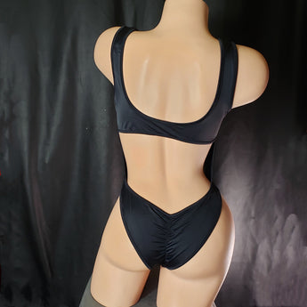 Monokini Swimsuit with Brazilian Back. One Piece Swimwear. We call this awesome suit our Brazilian Cut-Out Monokini!