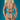 Crotchless Monokini Teddy in Semi-Sheer Lace w/Ring Accent. 554