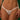Extreme Bikini G-String in Semi Sheer Stretch Jersey Fabric.