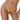 Extreme Bikini G-String with Sexy Back Detail in Stretch Yellow Plaid Nylon Lycra Fabric.