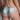 Brazilian Bikini Bottom. Low-Rise Front. Ruched Back. Stretch Satiné. 007