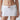 Flirty Mini Skirt. Waist Band. Reversible Keyhole Feature in Front or Back. In Stretch Satiné Fabric. 568